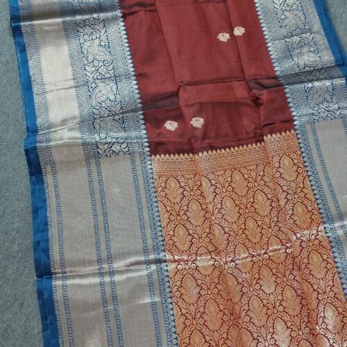 Maroon Banarasi Kanchi Saree B214 Hyderabad