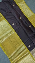 Brown Banarasi Kanchi Saree B215 Hyderabad