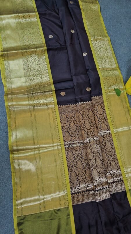 Brown Banarasi Kanchi Saree B215 Hyderabad