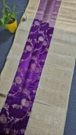 purple pattu saree kanchi border brocade pallu