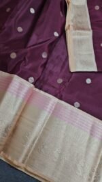 festive chinya pattu saree brocade pallu