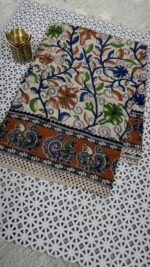 kalamkari-cotton-saree-peacock-border-handloom-kc33