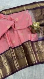 peach-pink-wine-kanchi-gadwal-saree-vks428