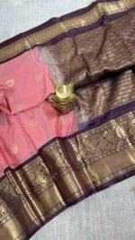 peach-pink-wine-kanchi-gadwal-saree-vks428